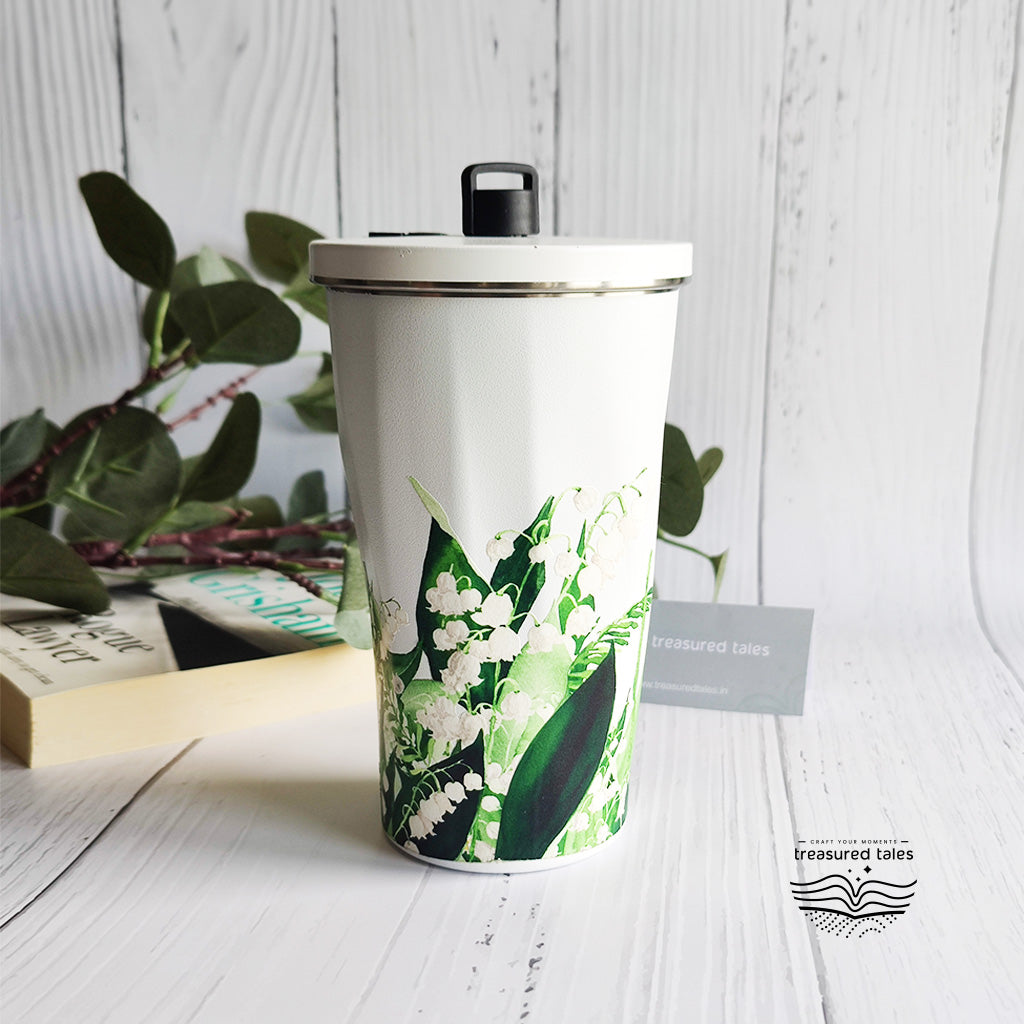 Lily of the valley Chisel Sipper tumbler - 600ml