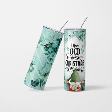 OCD Christmas Tumbler Obsessive Christmas Disorder - 600ml