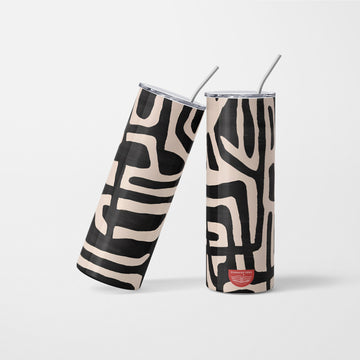 Abstract Pattern Tumbler - 600ml