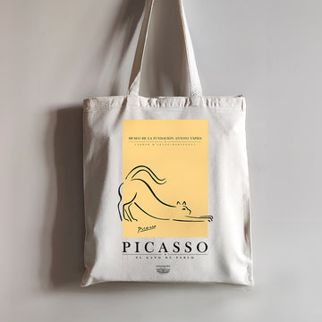 Picasso Cat Tote Bag