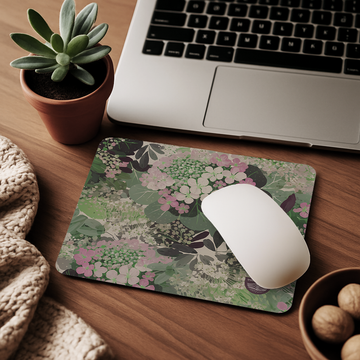 Floral Mouse Pad Non-Slip Gaming Mouse Mat