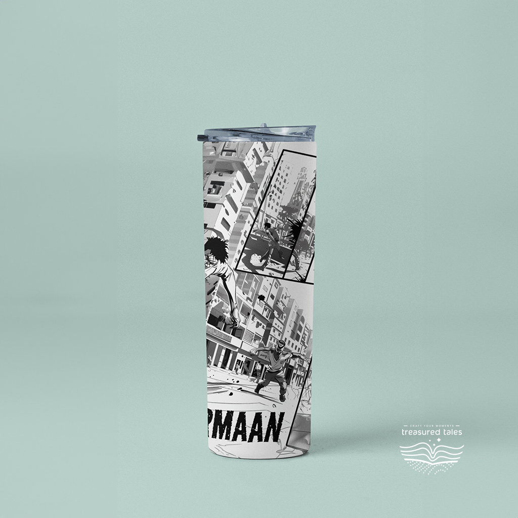 Football Tumbler with Name - 600ml