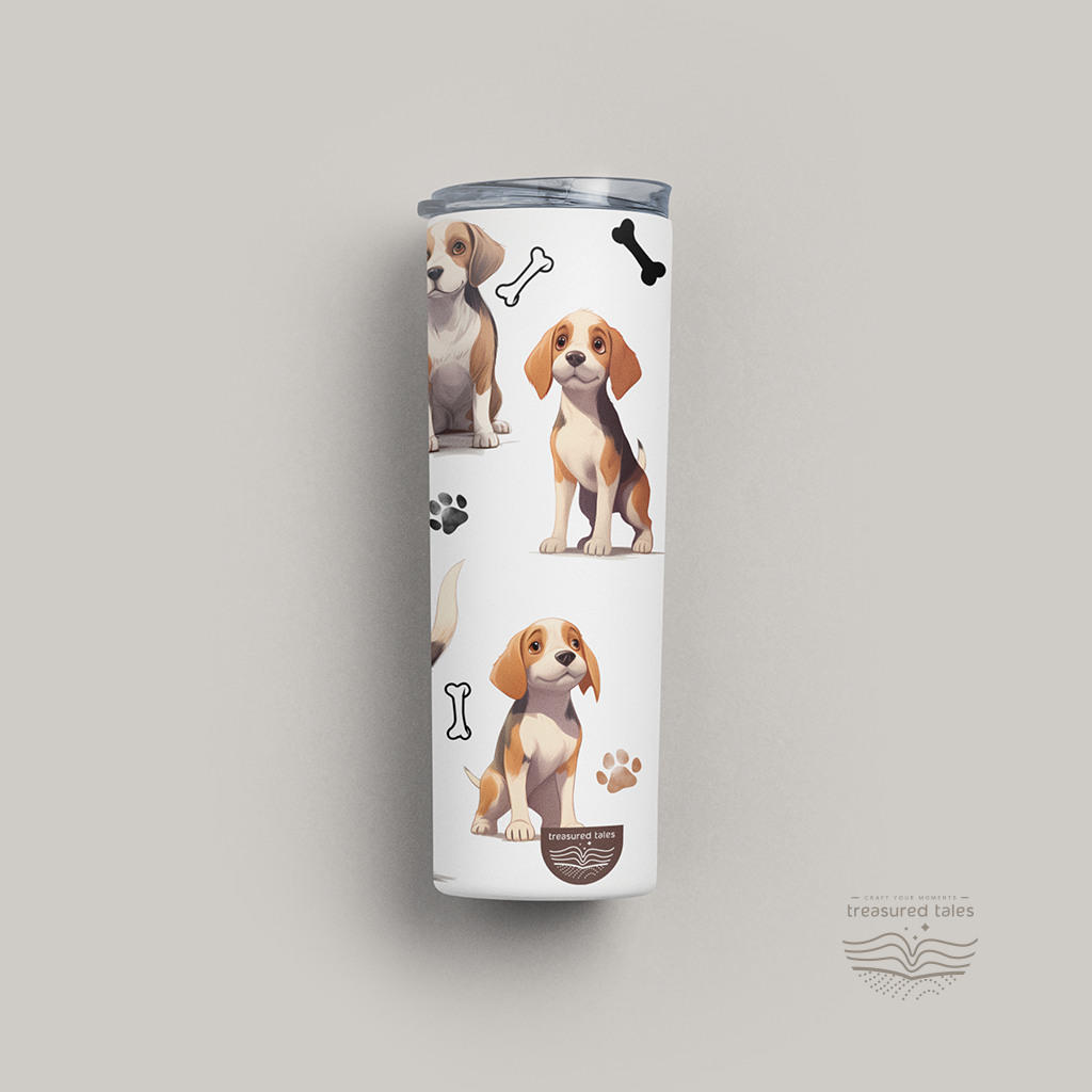 Its not a home without Fur Kids Beagle Dog Tumbler - 600 ml