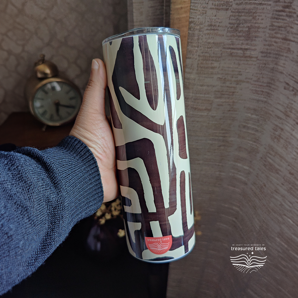 Abstract Pattern Tumbler - 600ml