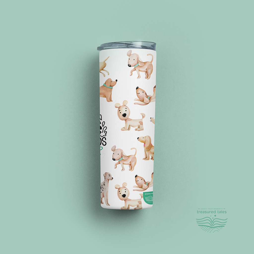 Only My Dog Understands Me Dog Tumbler - 600 ml