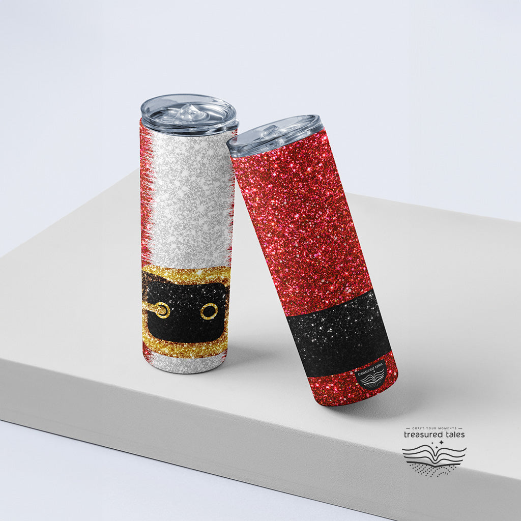 Santa Claus Dress Christmas Tumbler - 600ml