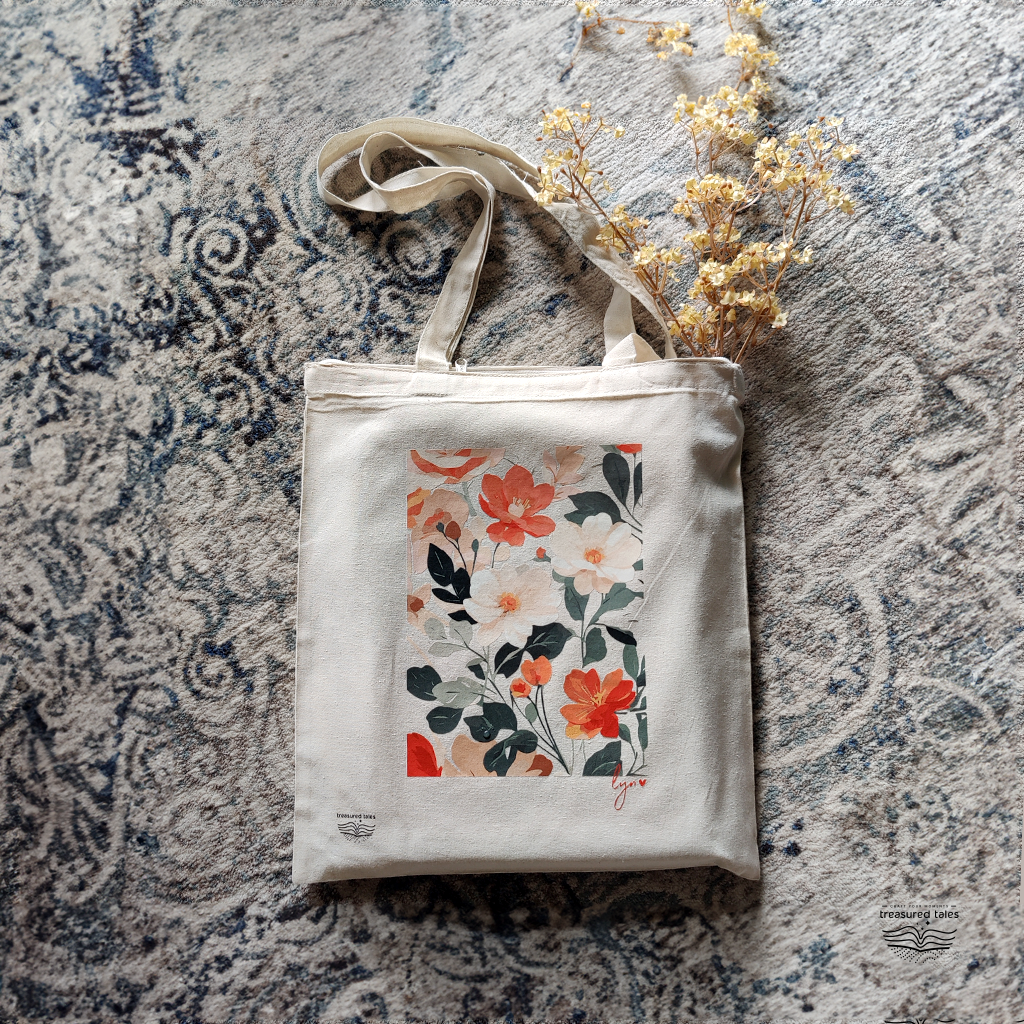 Floral Tote Bag