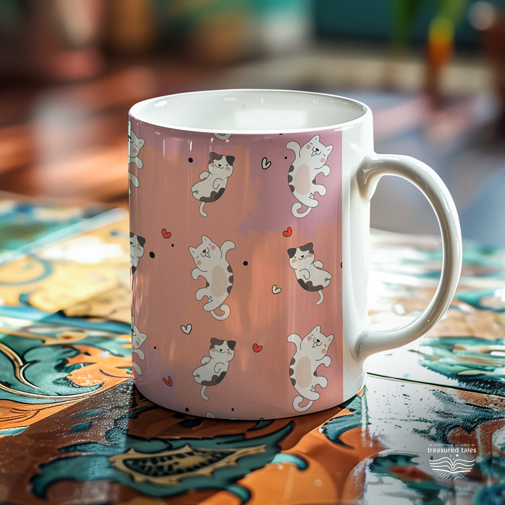 Time Spent with Cats Is Never Wasted Ceramic Mug