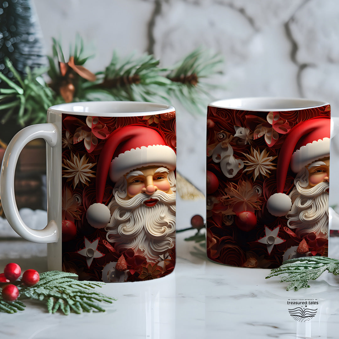 Santa Claus Christmas Ceramic Mug