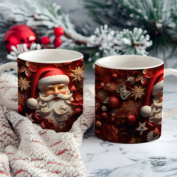Santa Claus Christmas Ceramic Mug