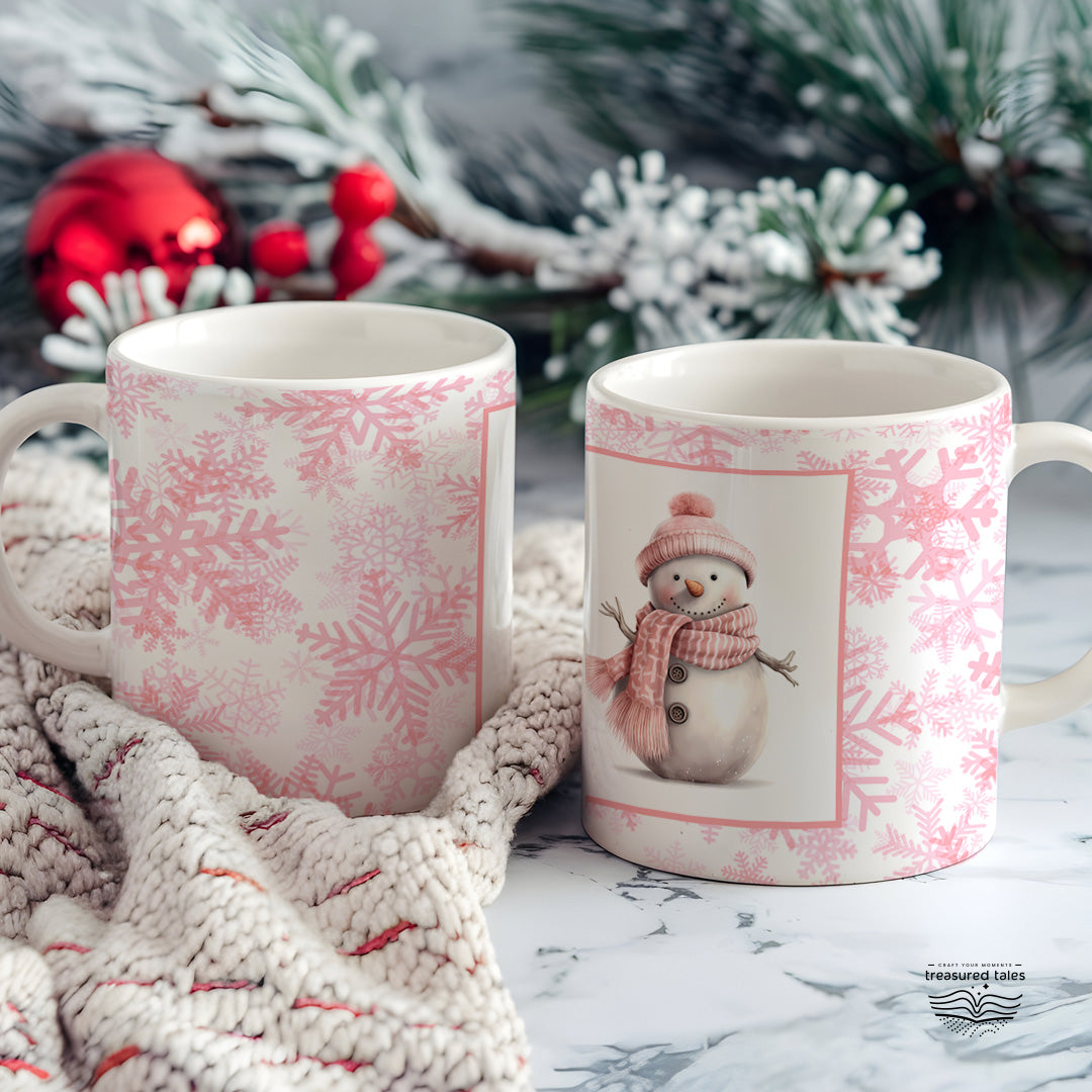 Snowman Christmas Ceramic Mug