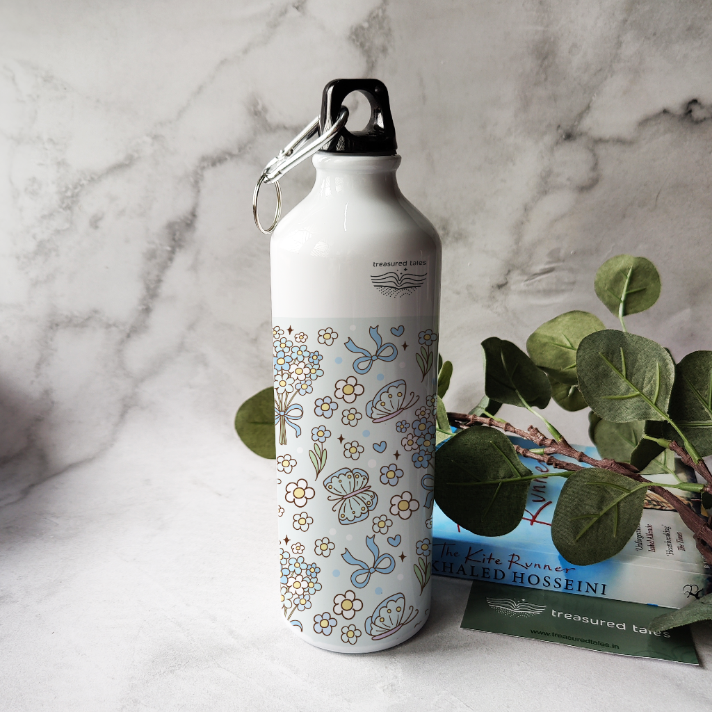 Blue Wildflowers OnLoop Water Bottle 750 ml