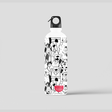 Cute Dogs OnLoop Water Bottle 750 ml