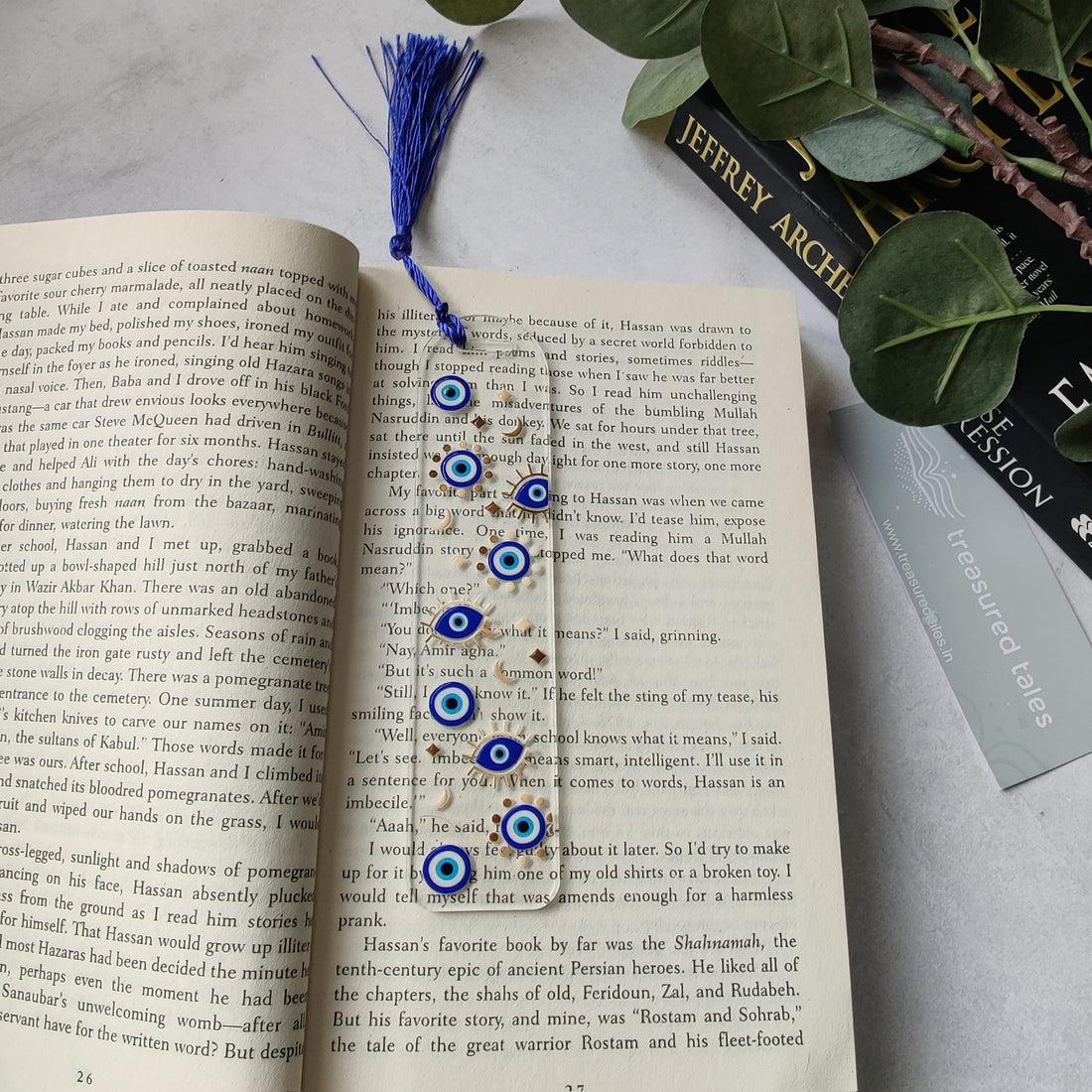 Evil Eye Acrylic Bookmark