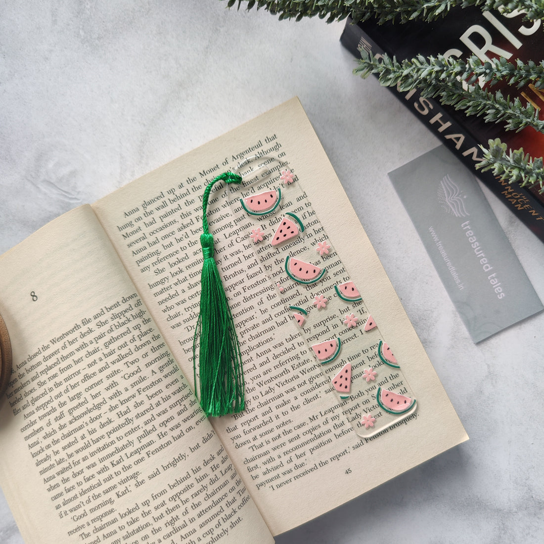 Watermelon Acrylic Bookmark
