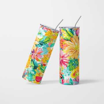 Floral Tumbler - 600 ml