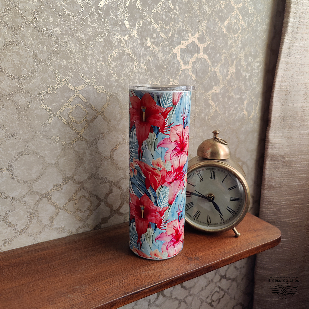 Floral Tumbler - 600 ml