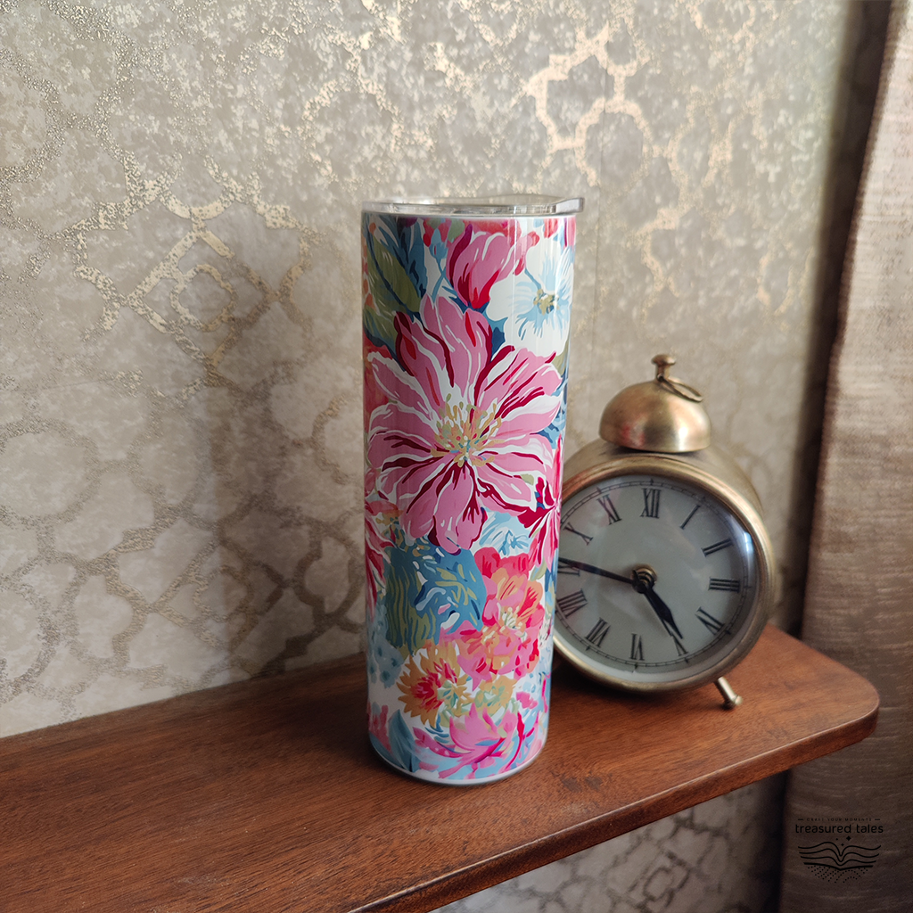 Floral Tumbler - 600 ml