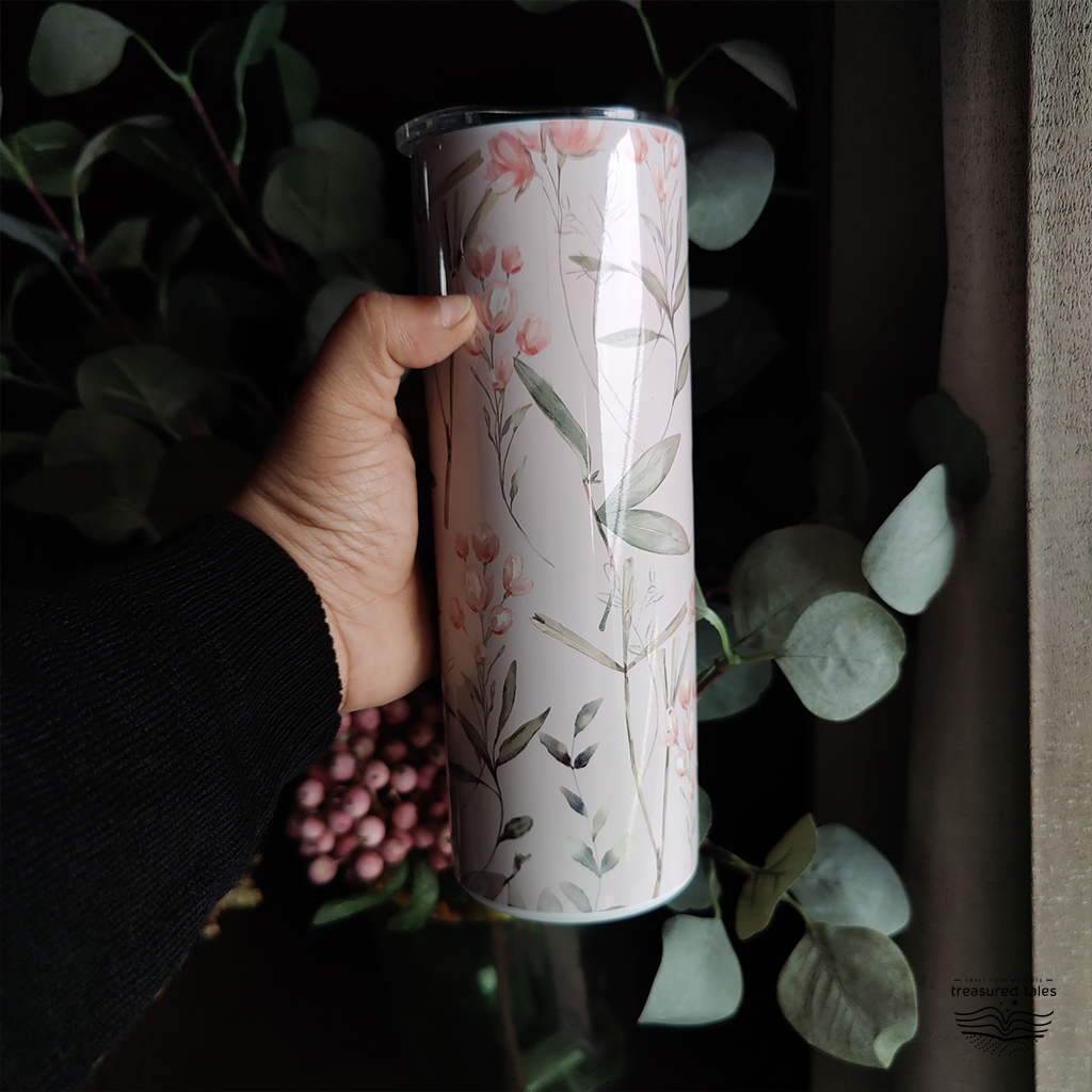 Floral Tumbler - 600 ml