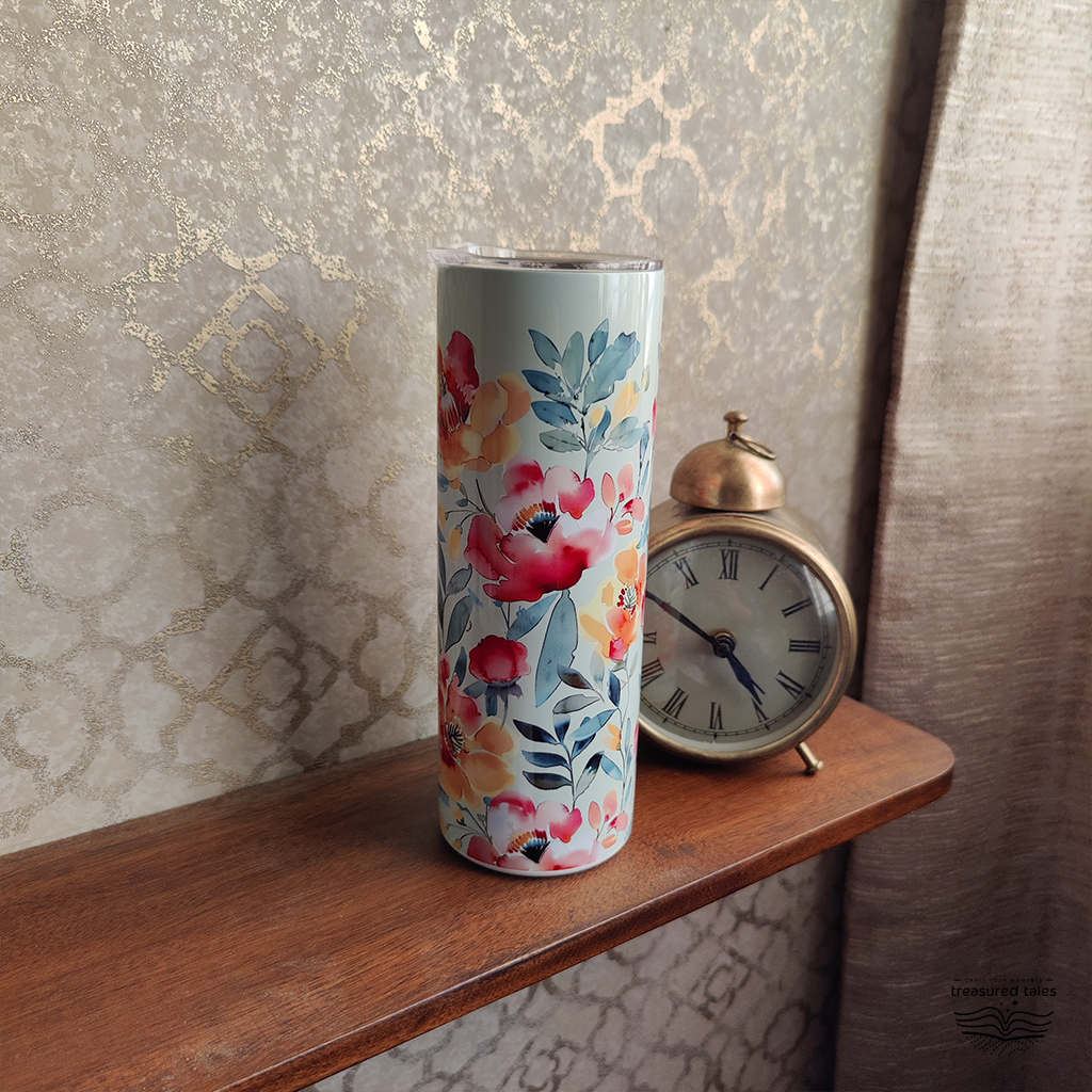 Floral Tumbler - 600 ml