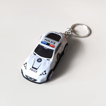 Mini Pullback Car Keychain
