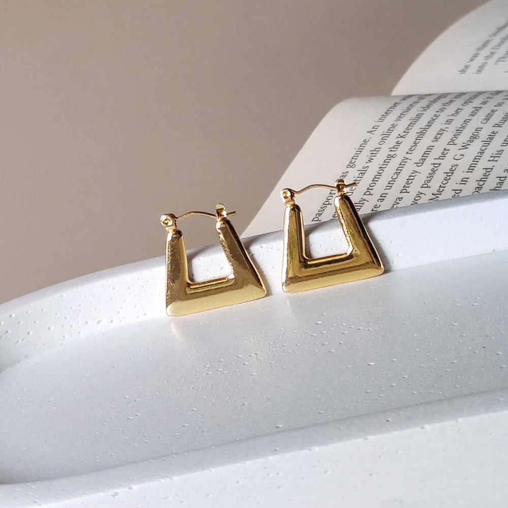 Opulent Edge Earrings