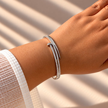 Serena Crystal Wrap Kada