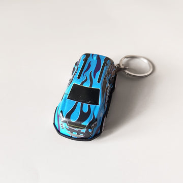 Mini Pullback Car Keychain