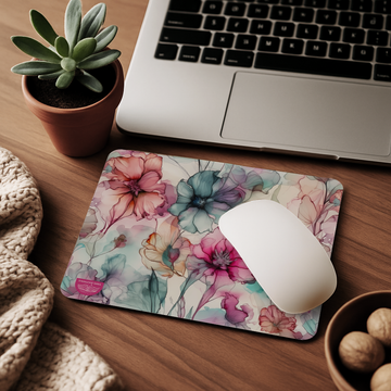 Floral Mouse Pad Non-Slip Gaming Mouse Mat