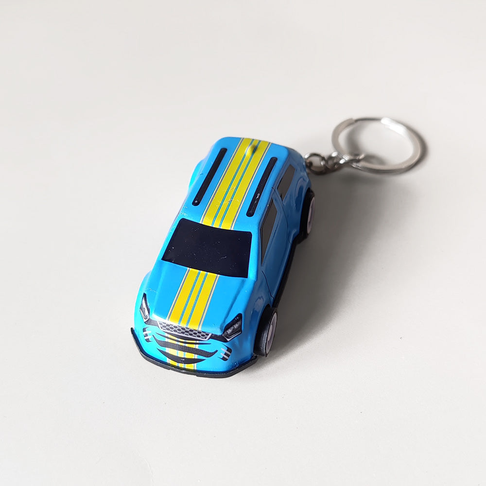 Mini Pullback Car Keychain