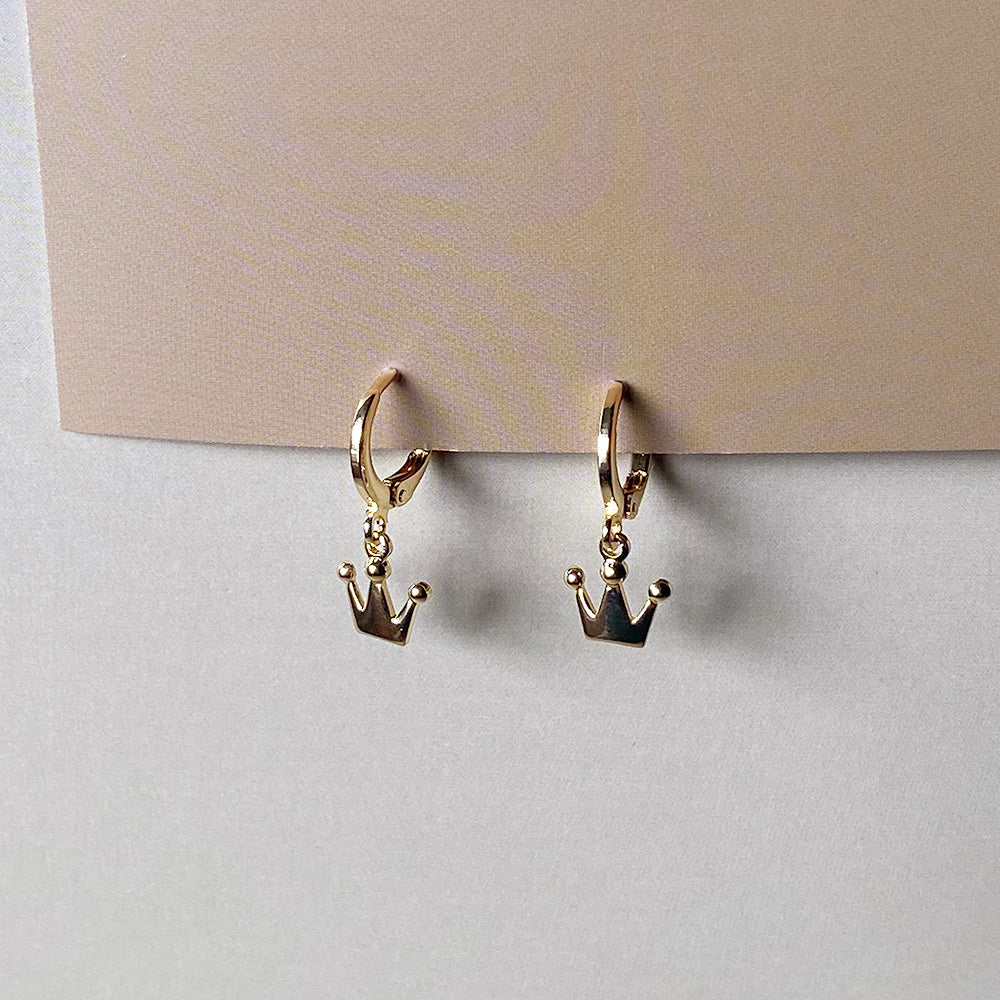 Mini Crown Dangles