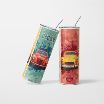 Car Tumbler with Name - 600ml
