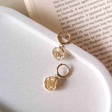 Petal Loop Earrings