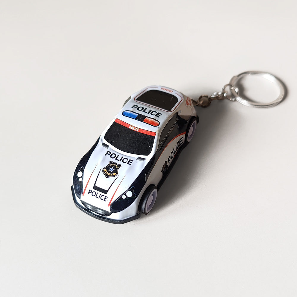 Mini Pullback Car Keychain