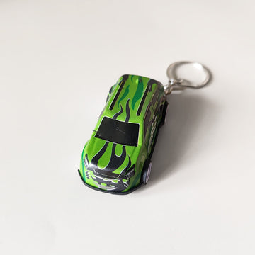 Mini Pullback Car Keychain
