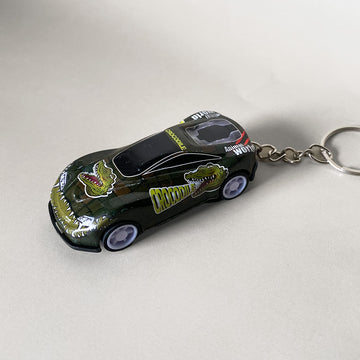 Crocodile Mini Pullback Car Keychain