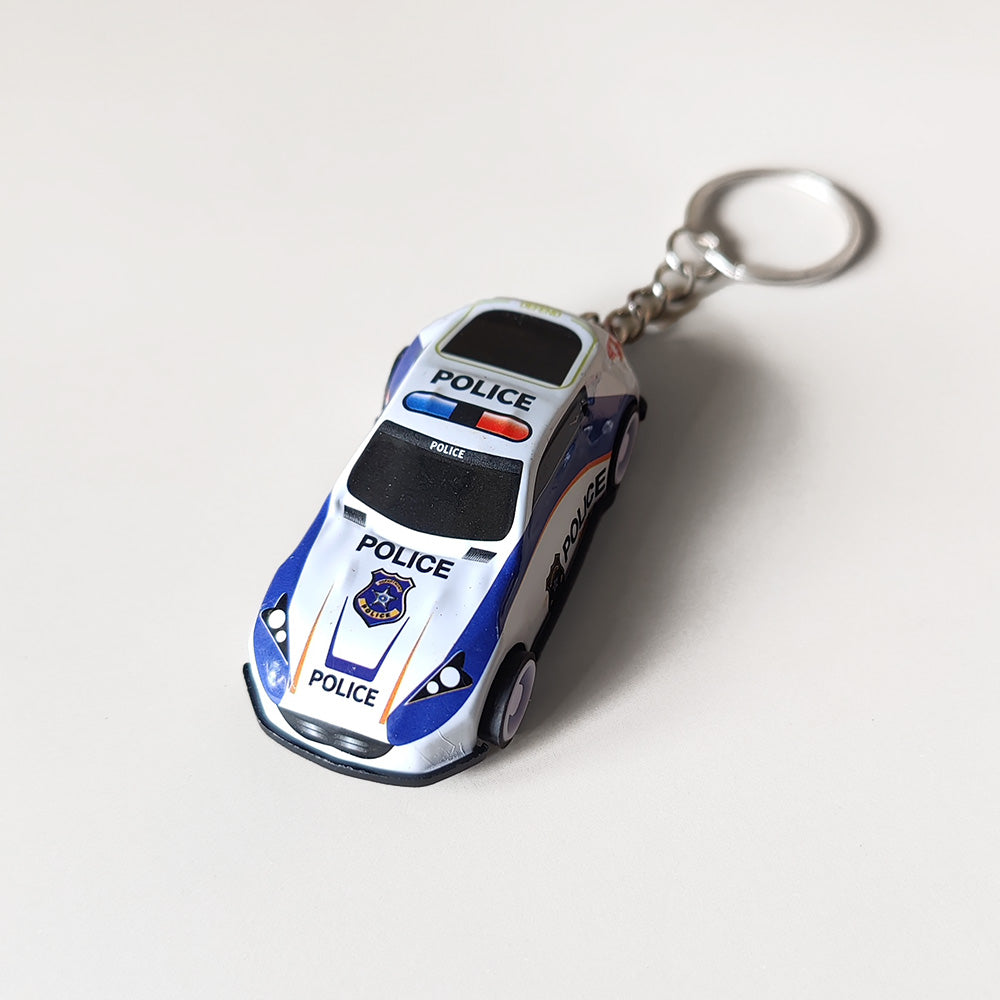 Mini Pullback Car Keychain