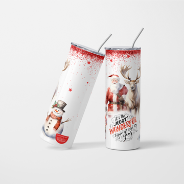 Its The Most Wonderful Time of the Year Christmas Tumbler - 600ml