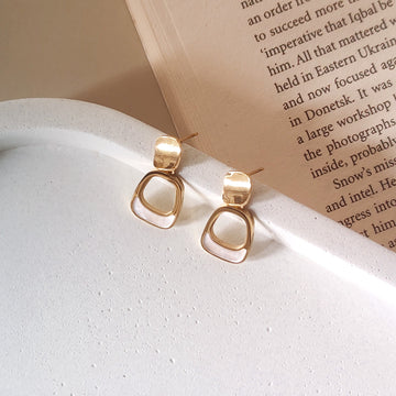 Chic Arc Frame Earrings