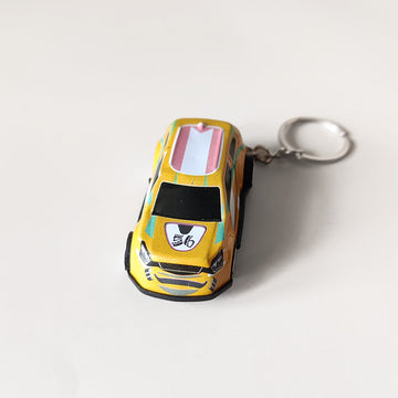 Mini Pullback Car Keychain
