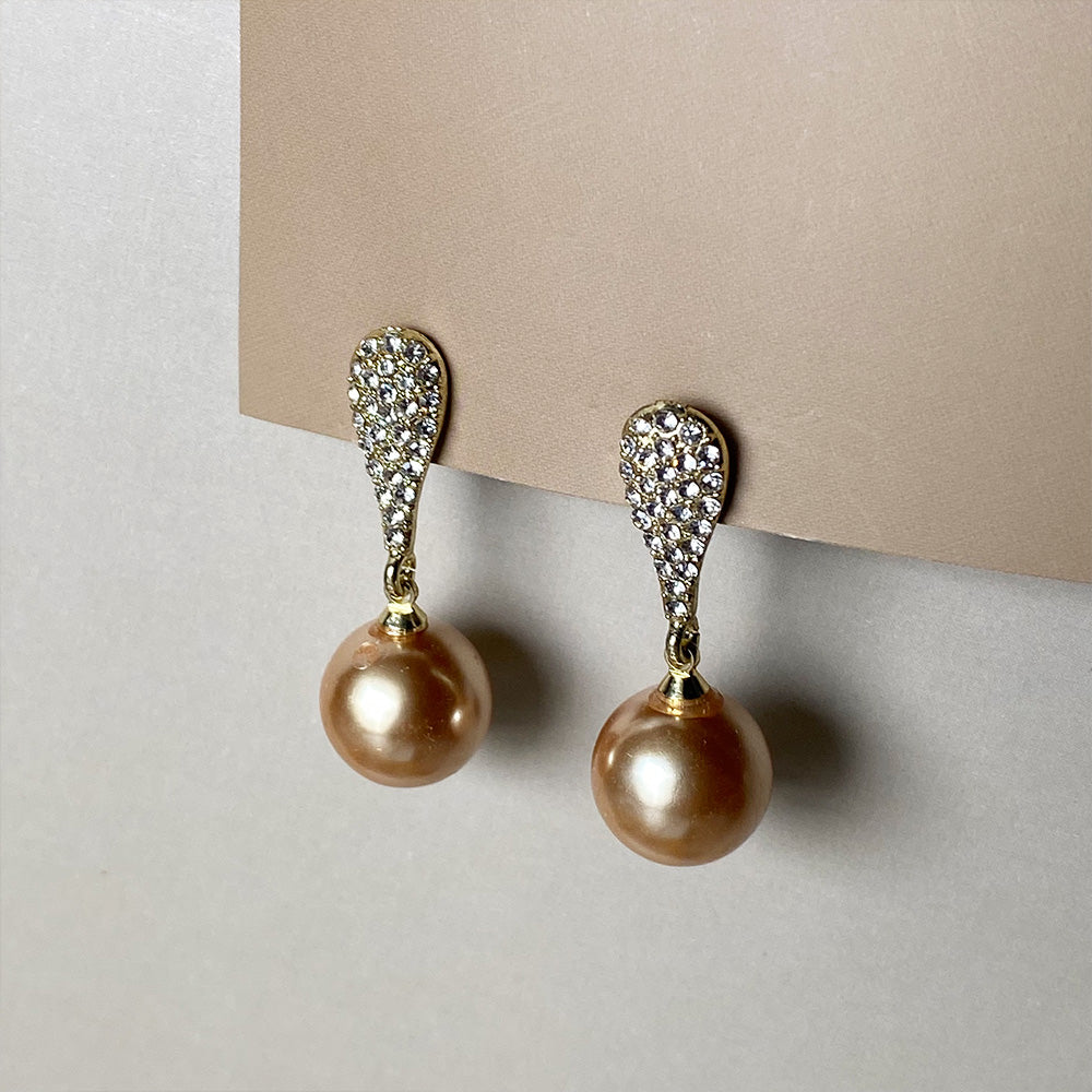 Champagne Drop Earrings