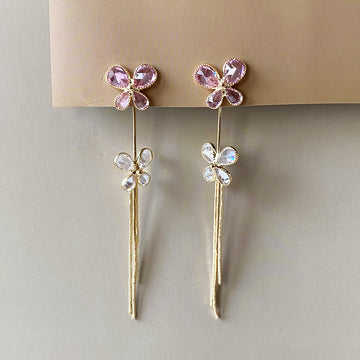 Flutter & Flow Earrings - Gold (Anti-Tarnish)