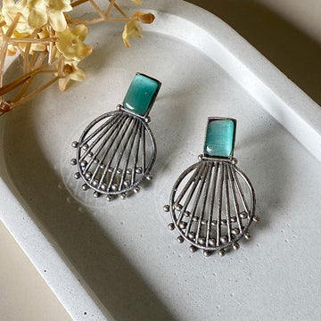 Emerald Breeze Earrings