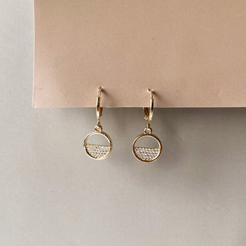 Golden Arc Earrings - Gold (Anti-Tarnish)