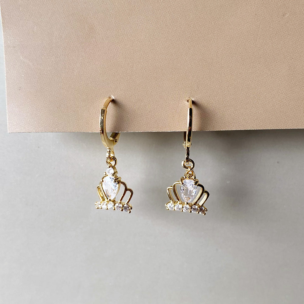 Celeste Crown Drops Earrings