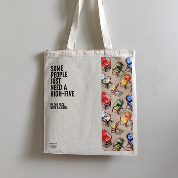 Some People Just Need a High Five Tote Bag