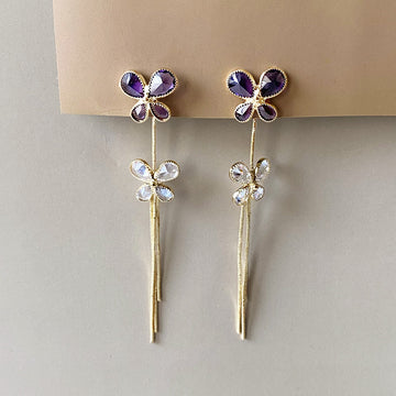 Flutter & Flow Earrings - Gold (Anti-Tarnish)