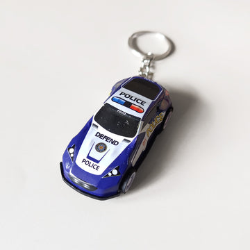 Mini Pullback Car Keychain