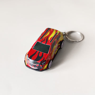 Mini Pullback Car Keychain