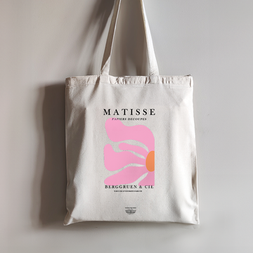 Matisse Pink Flower Tote Bag